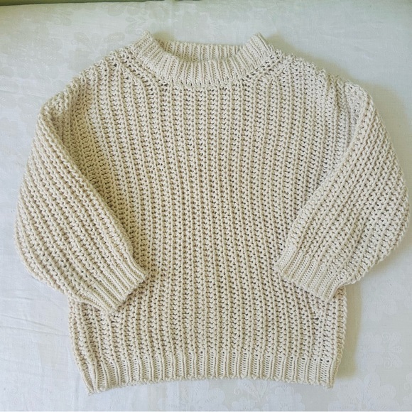 Babaa No. 18 Kids Jumper in Natural 8 - Picture 5 of 12